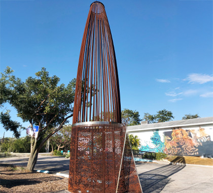 Everything Between sculpture